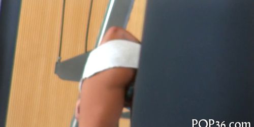 Cute teen babe sucks dick - video 28