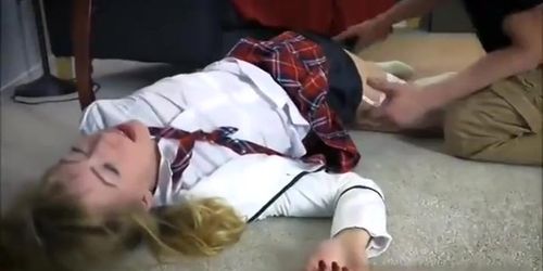 School Girl Emma Gets Fucked for Her Job Interview